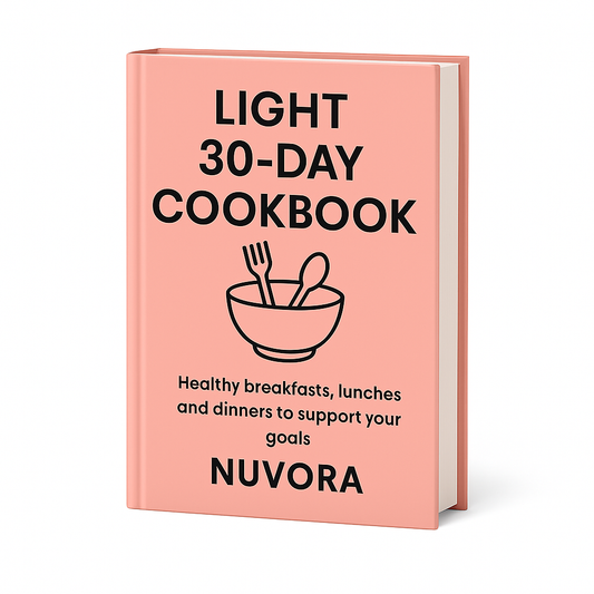 Nuvora™ – 30-Day Light Recipe Book